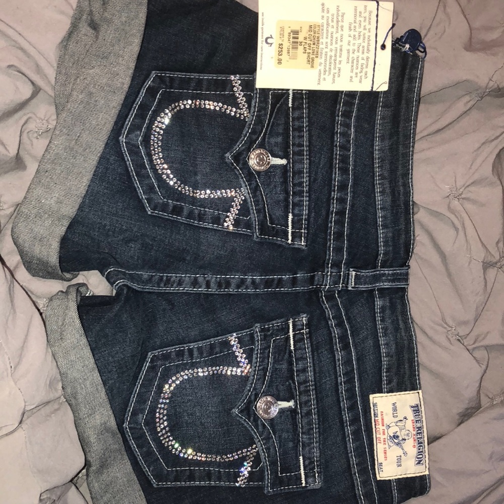 True religion shorts